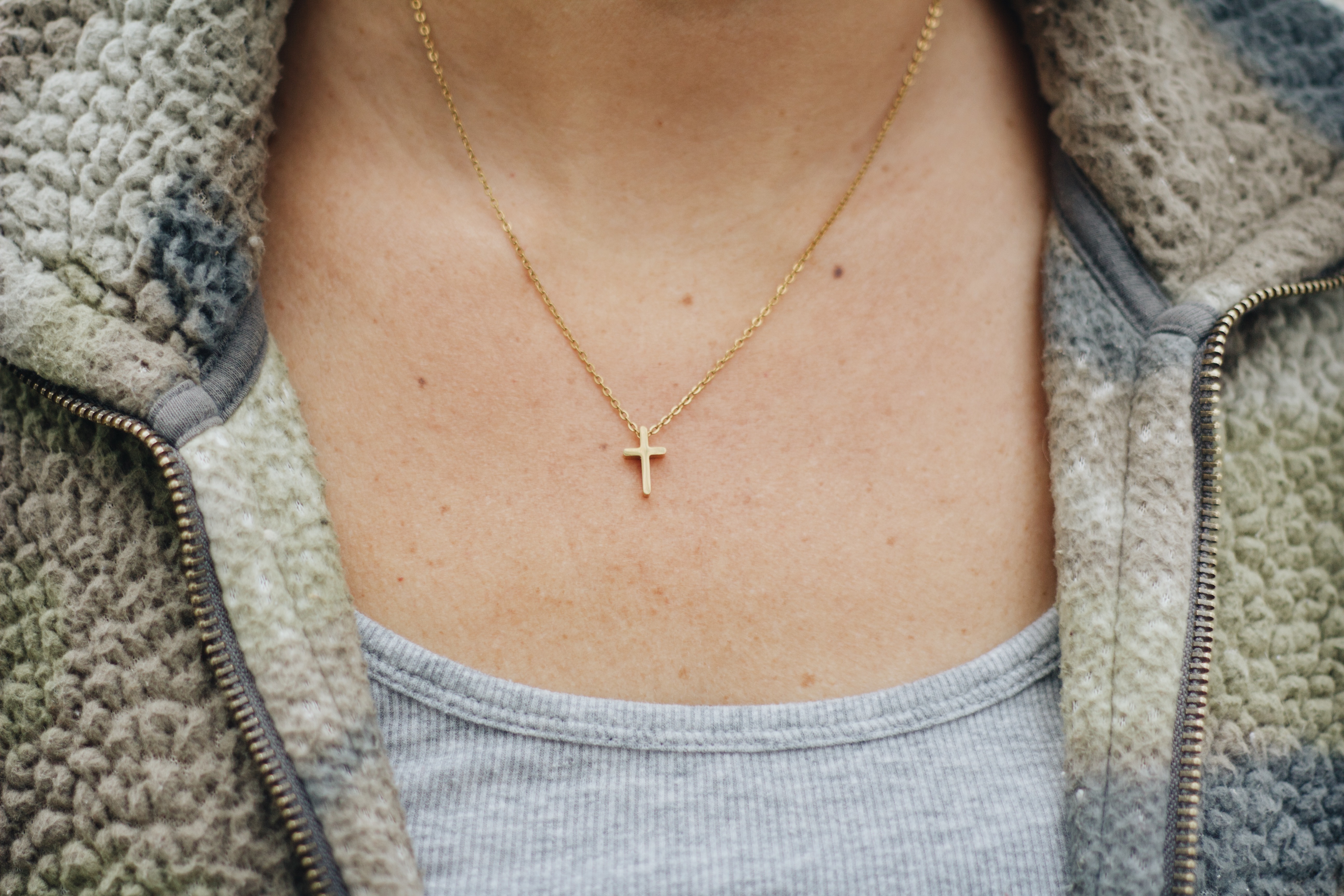 Mini Cross Necklace