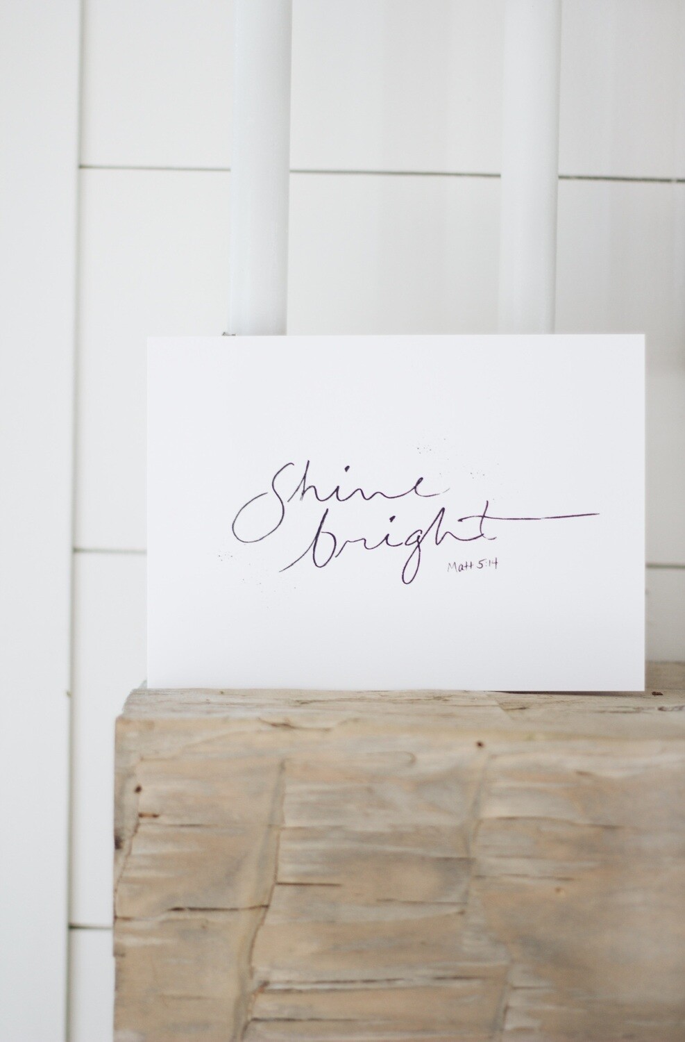 'Shine Bright' Print