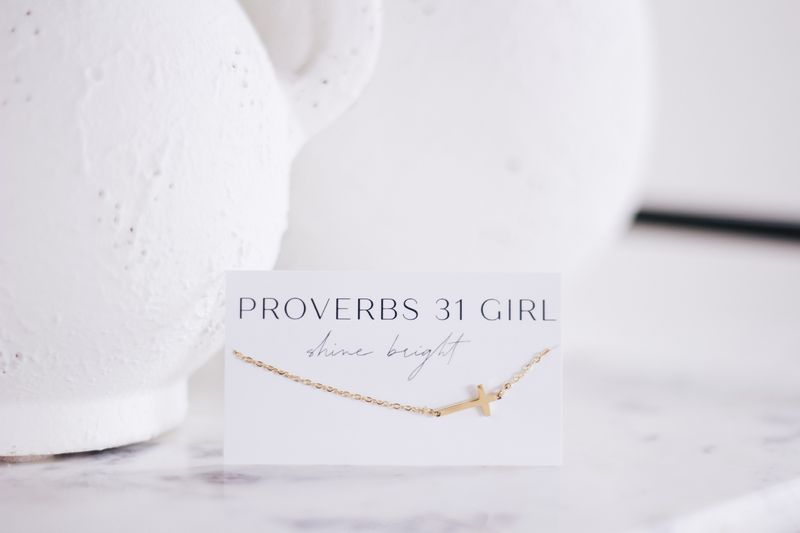 Lay It Down Cross Necklace