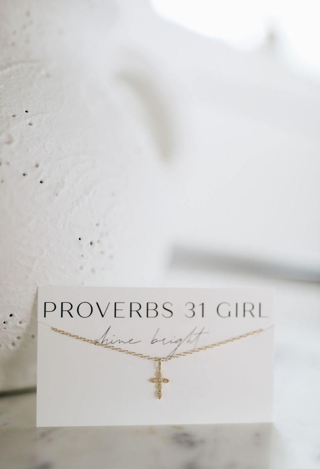 Shine Cross Necklace