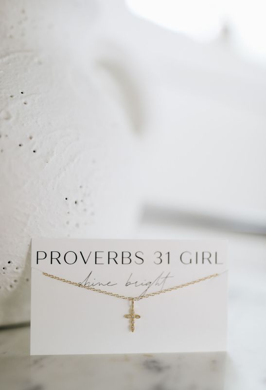 Shine Cross Necklace