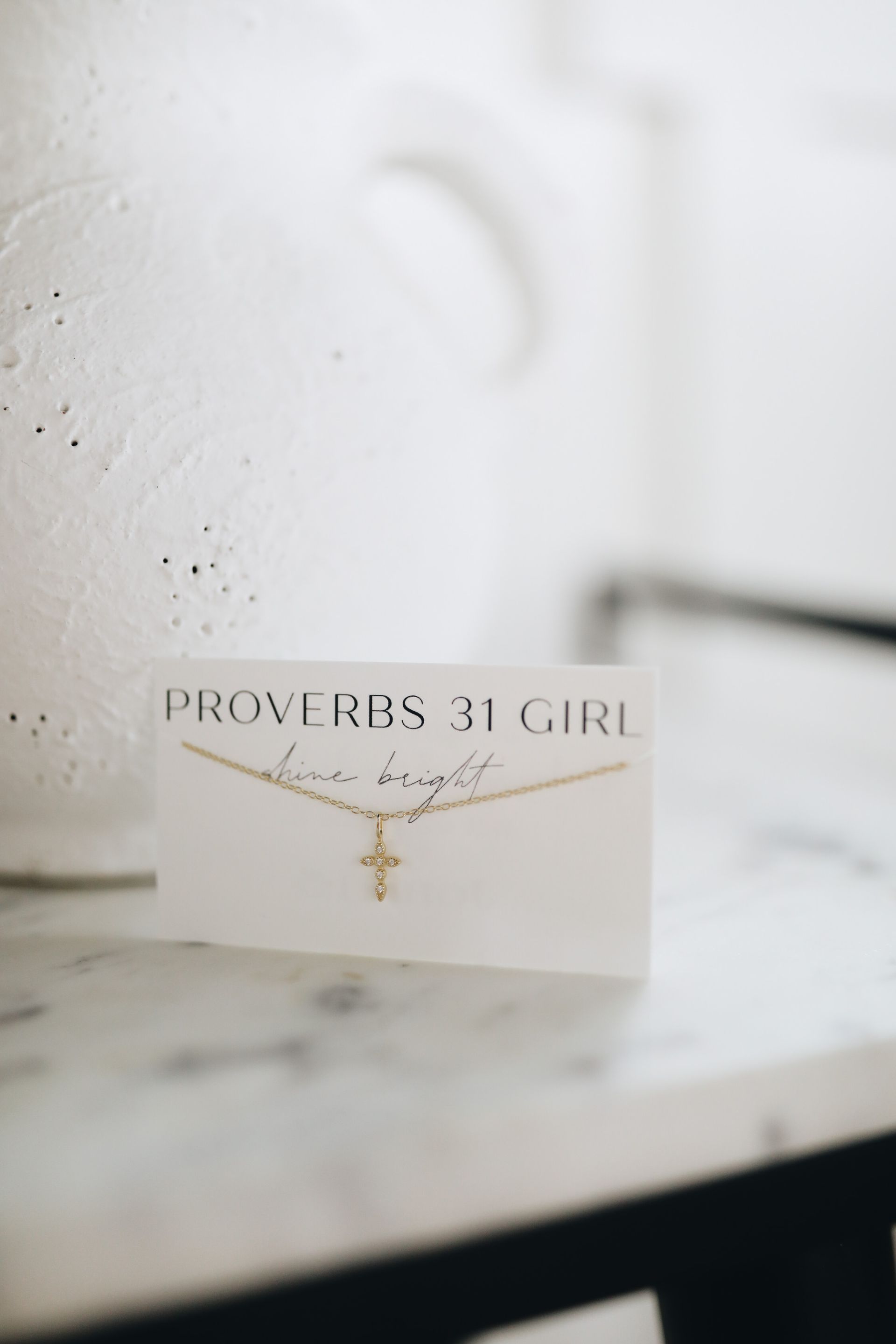 Shine Cross Necklace