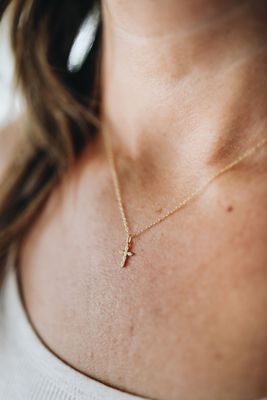 Shine Cross Necklace