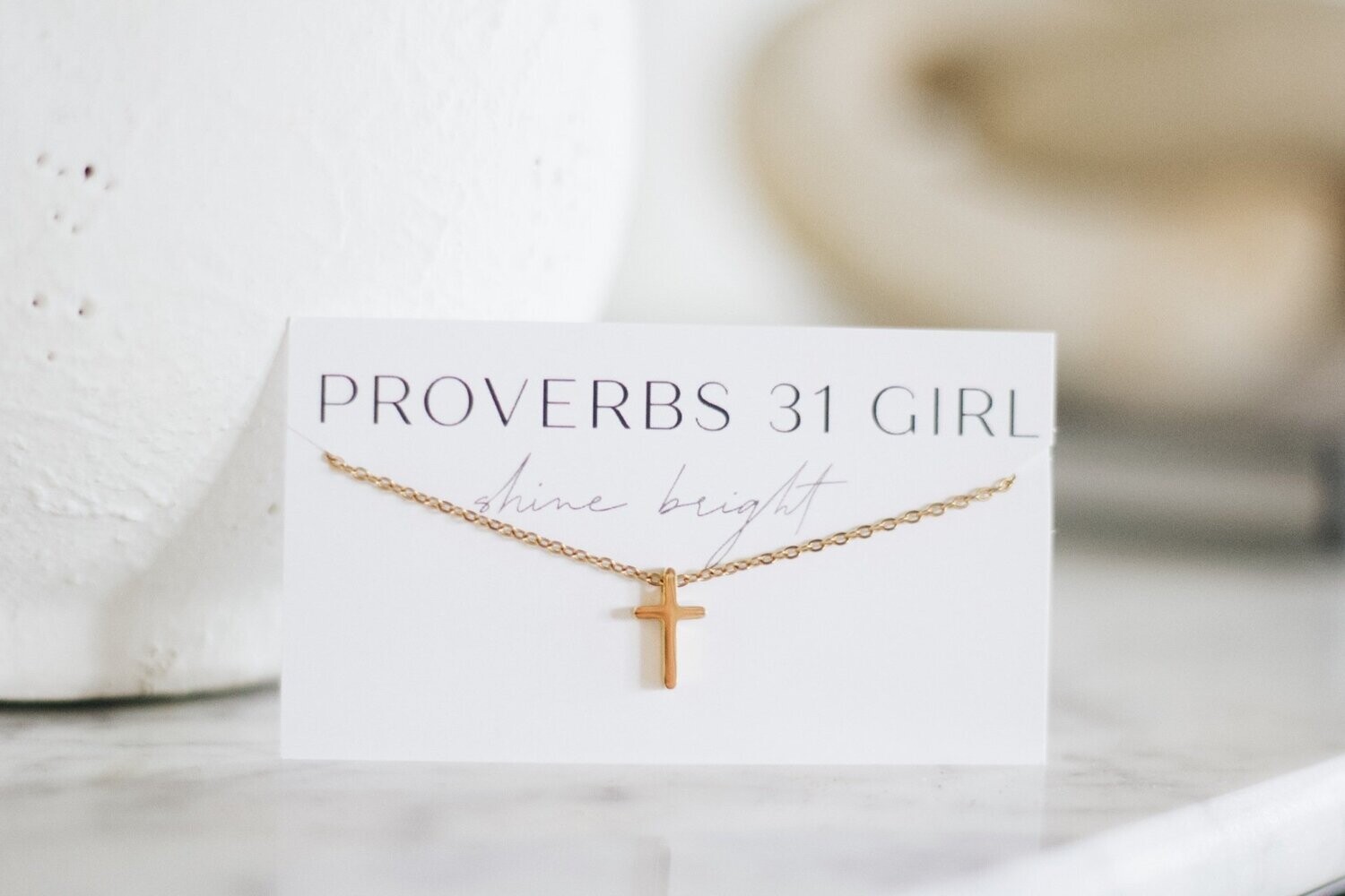 Mini Cross Necklace