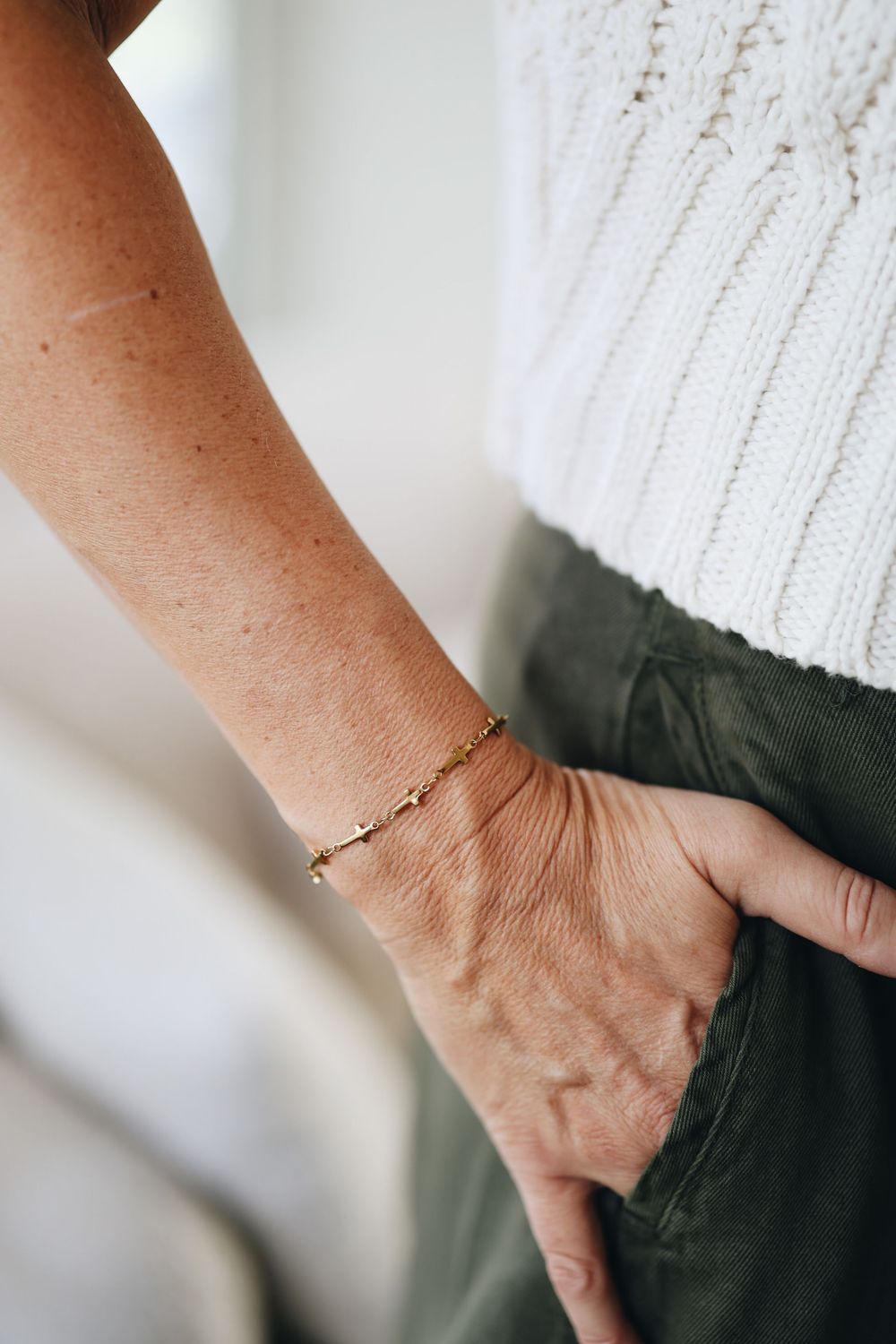 Multi Cross Bracelet