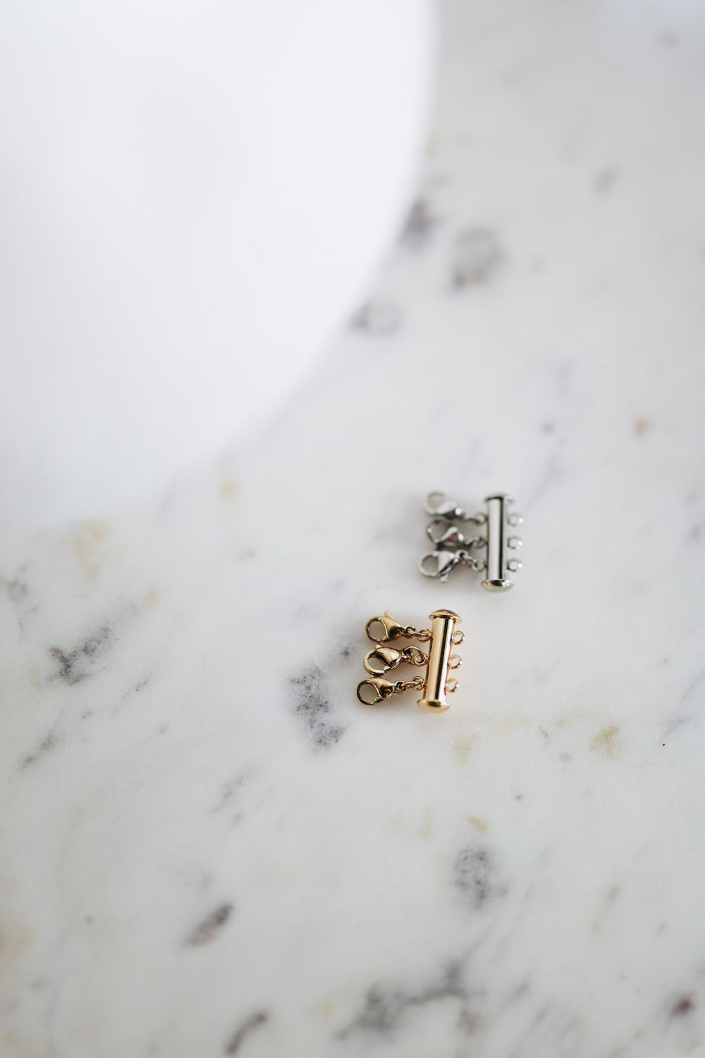 3 Row Layering Necklace Clasp