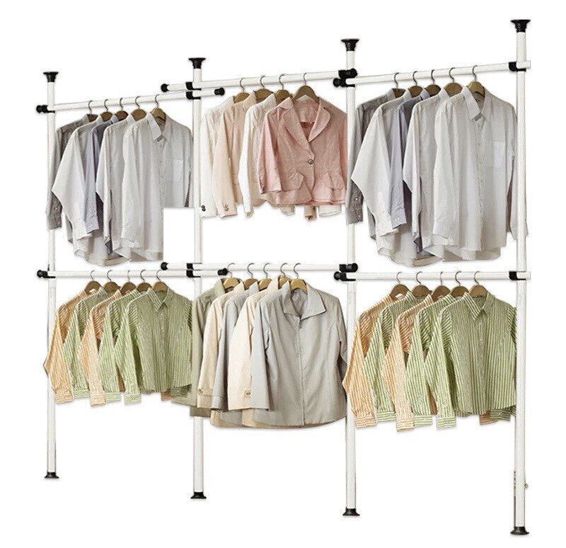 Wardrobe telescopic organizer