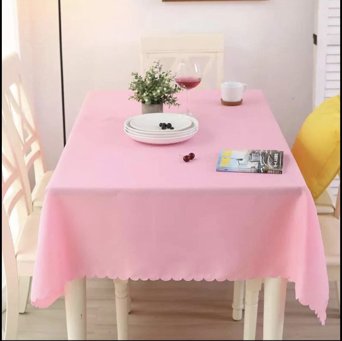 Table cloth - laser edge design