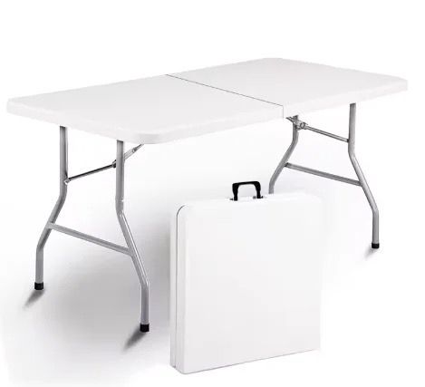 Folding Trestle Table 6ft.