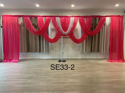 [SE33-2] Front design backdrop 6m