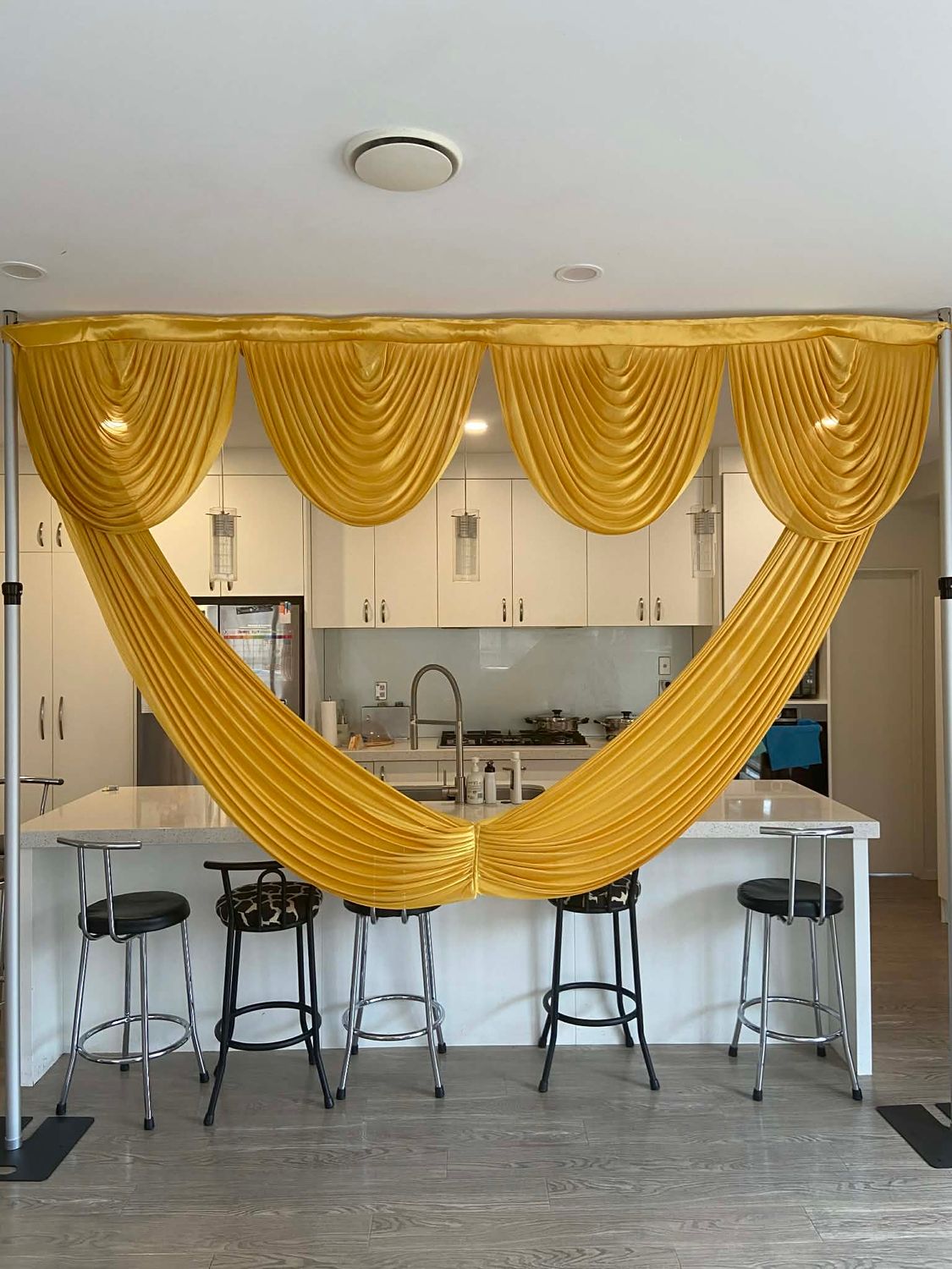 [SE56-2] Backdrop Front only - Wings design 3mx3m