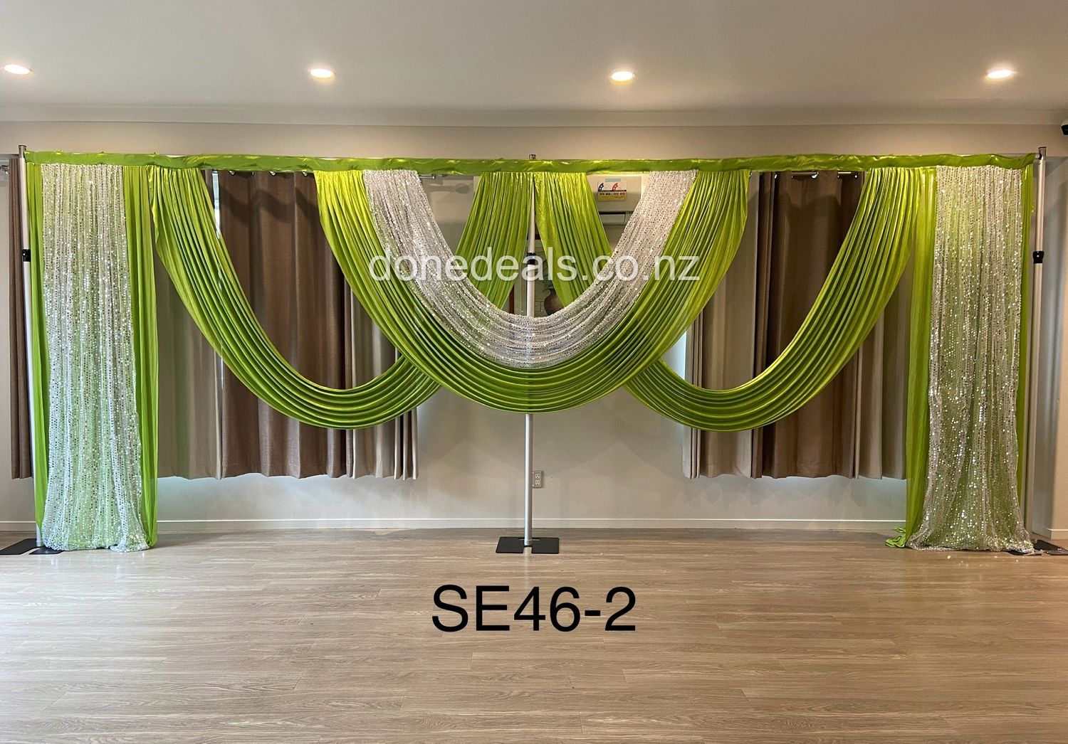 [SE46-2] Front design only - backdrop 6m