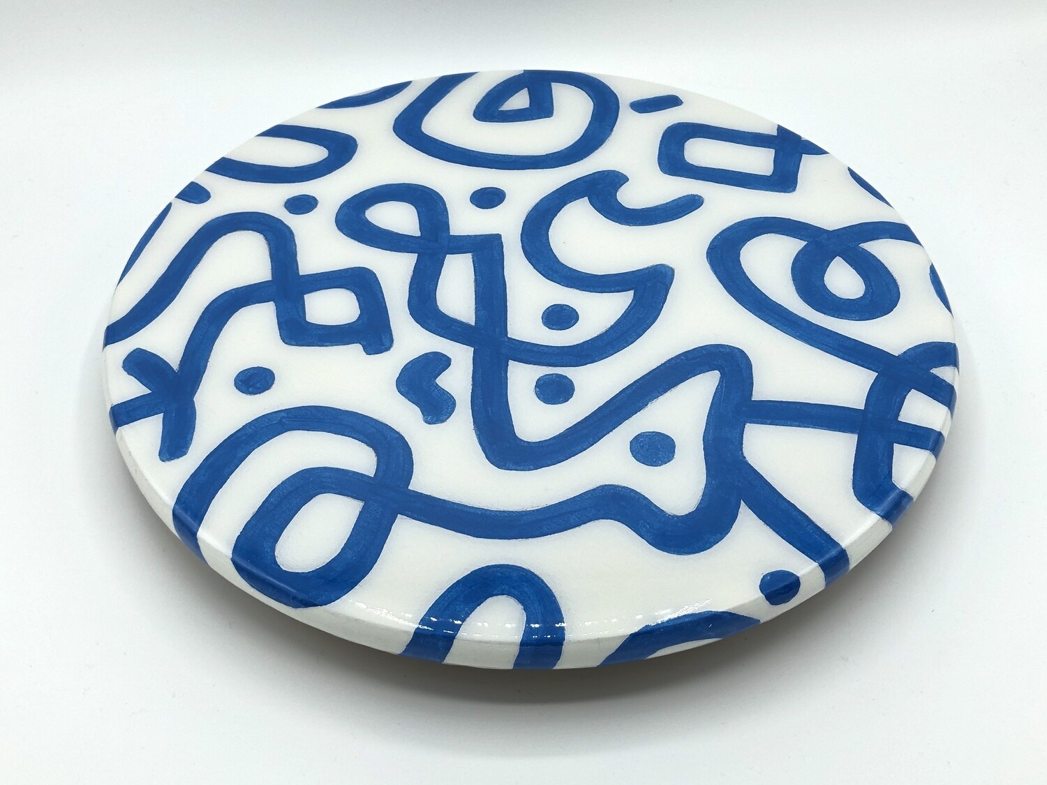 “Blue Jazz” Serving Turntable