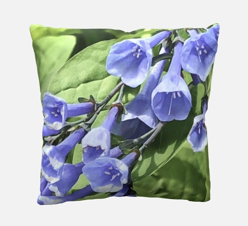 “Blue Bells” - Custom 16&quot; Throw Pillow