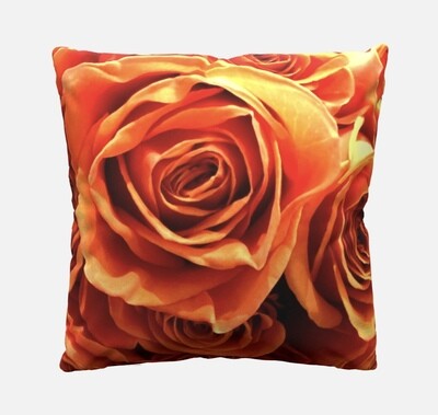 “A Rose is a Rose” - Custom 16&quot; Throw Pillow