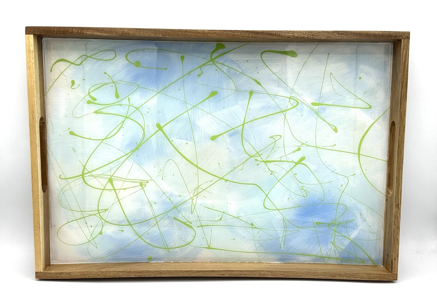 “Kites” Hand Painted Serving Tray