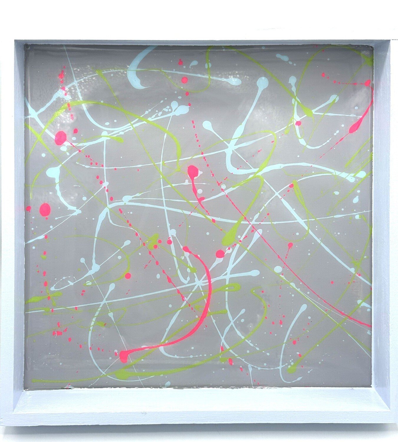 “Comets” Hand Painted Serving Tray