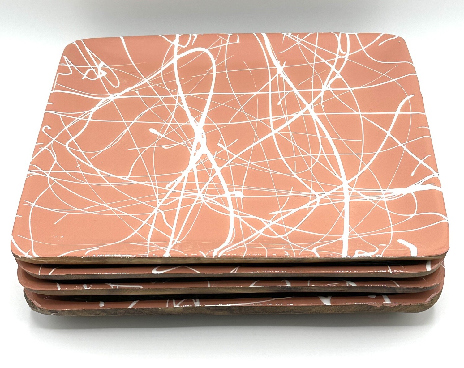 “Flight” Set of Four Serving Plates