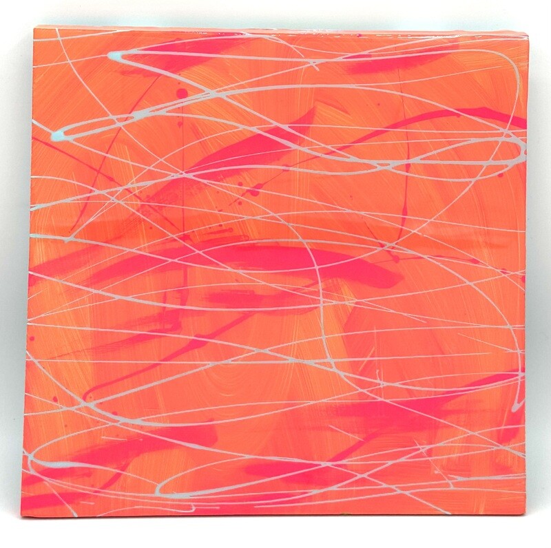 “Ken” Hand Painted Square Pedestal