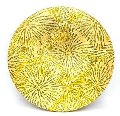 “Gilded Chrysanthemums” Lazy Susan