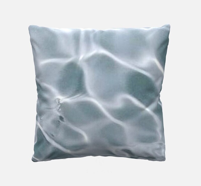 “Pool Party” - Custom 16" Throw Pillow