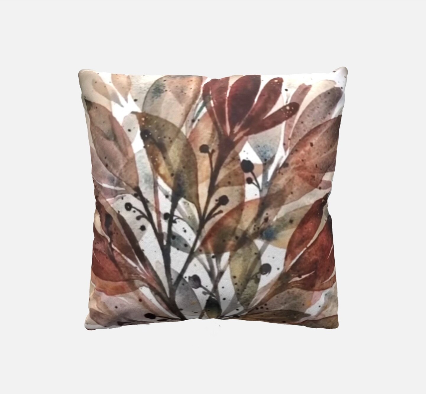 “Shadow Play” - Custom 18" Throw Pillow