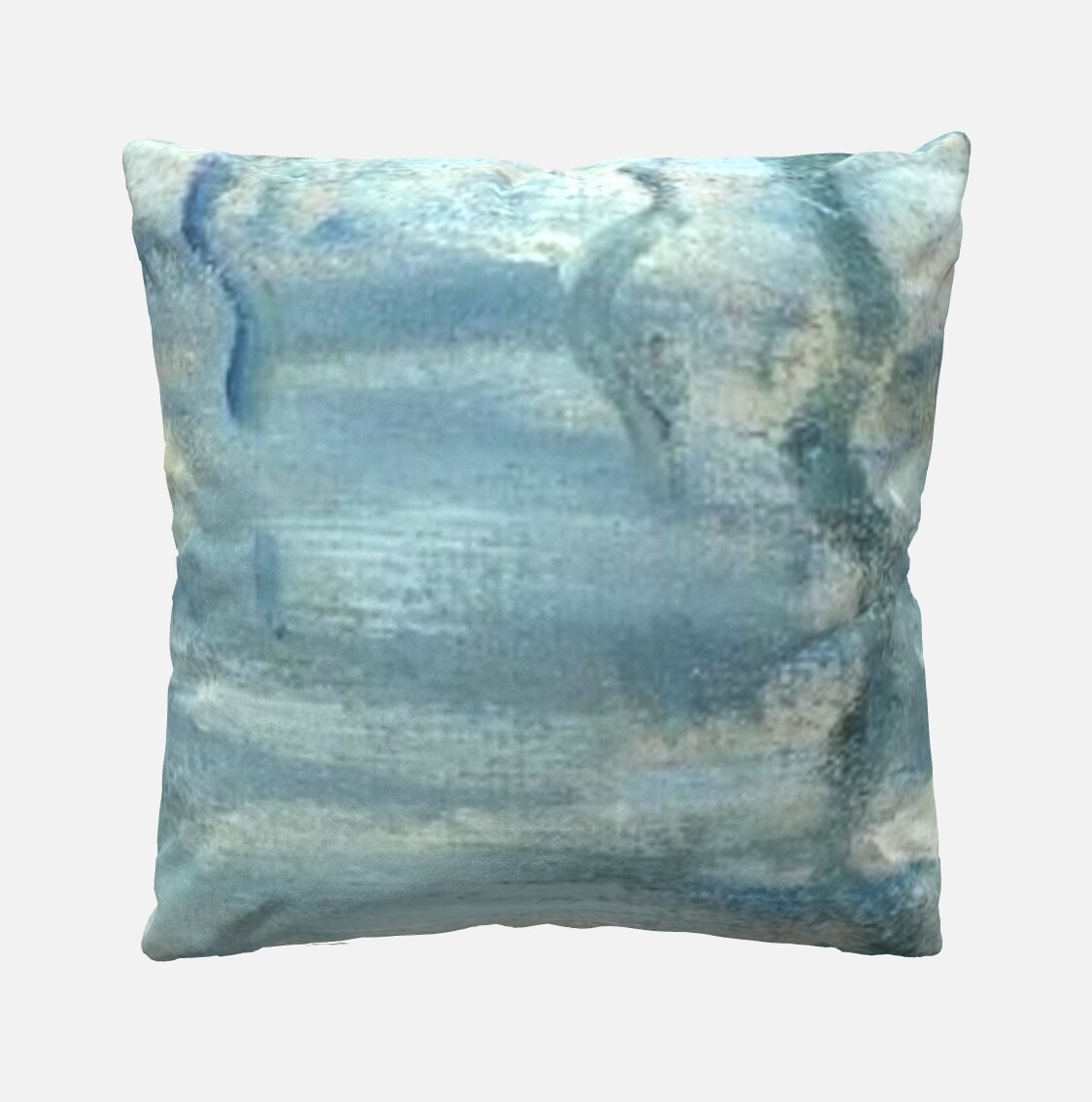“Harbor Light” - Custom 18" Linen Throw Pillow