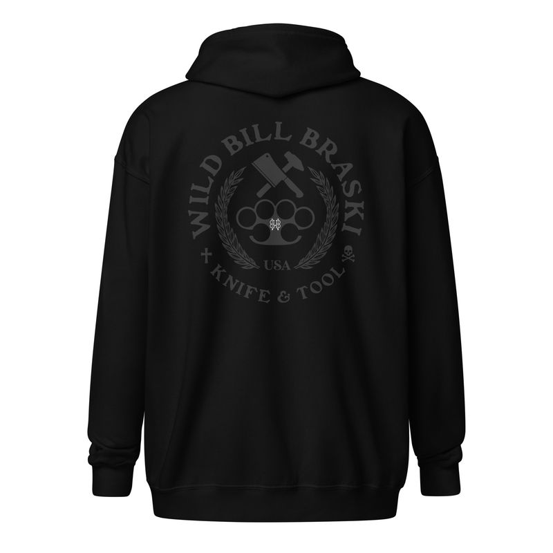 WBB Knife &amp; Tool Logo Zip Up Hoodie