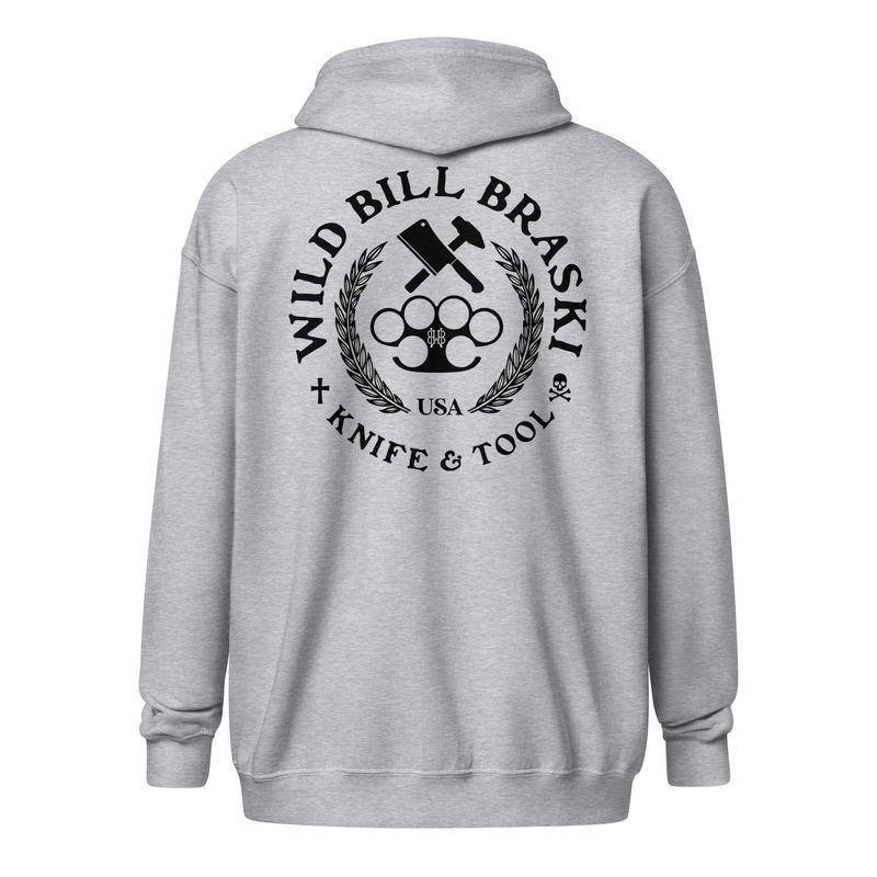 Camo Knuckle branded Zip Up