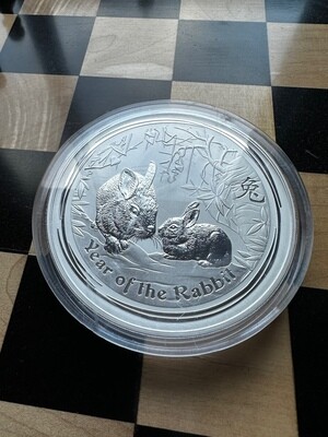 Perth Mint Lunar Rabbit 2011 1 kg Silver