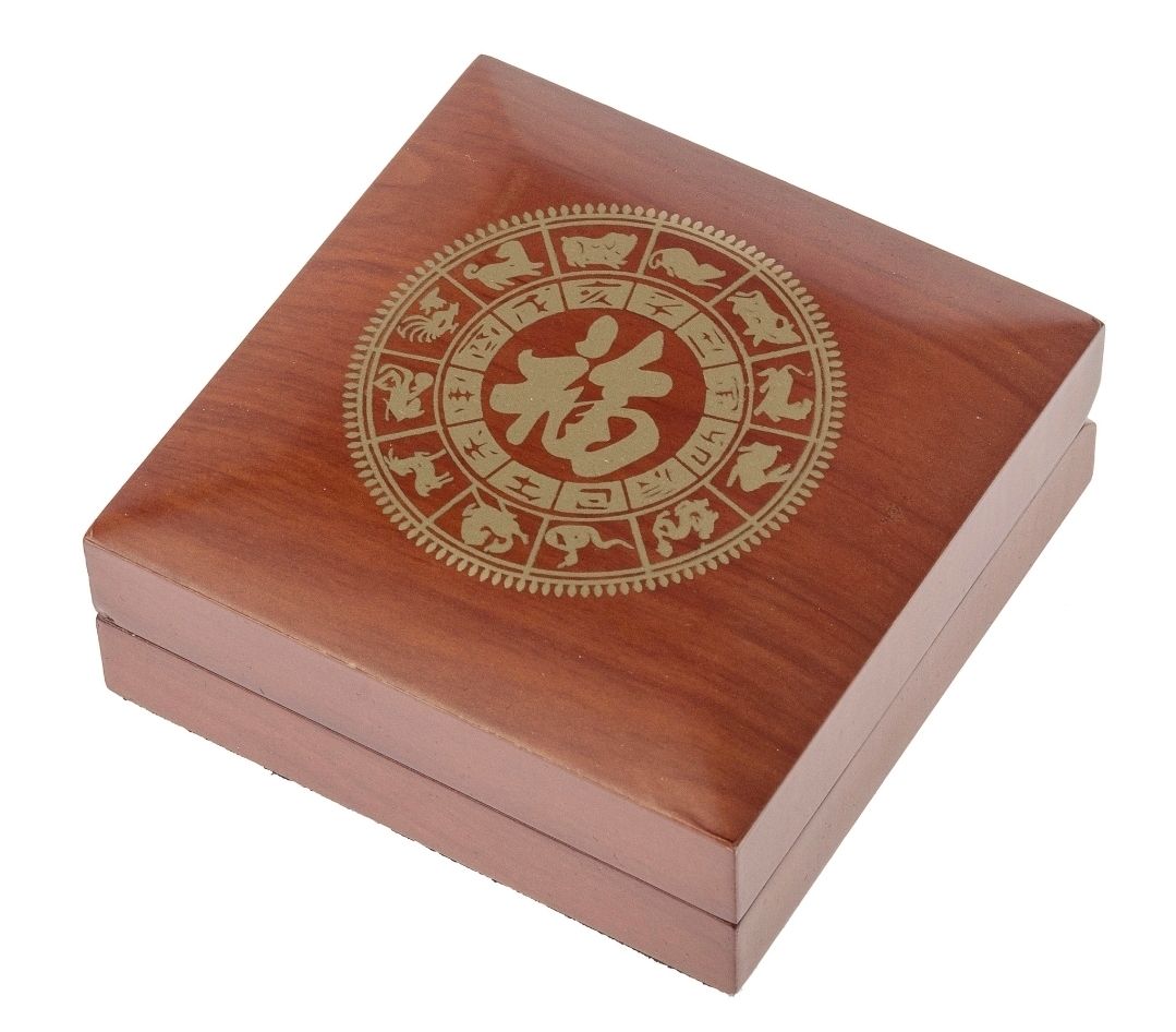 Perth Mint Lunar Series III silver 1oz x 1 hardwood case