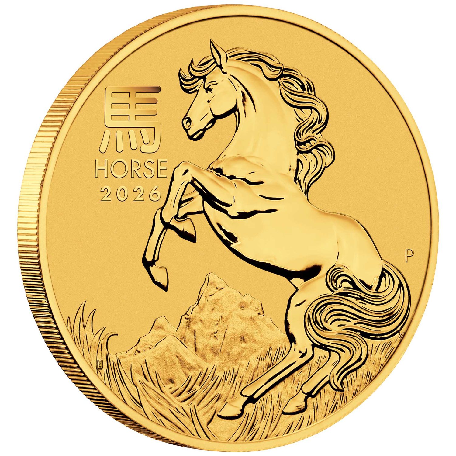 Australian Lunar Series III 2026 Year of the Horse 1/10oz Gold Bullion Coin