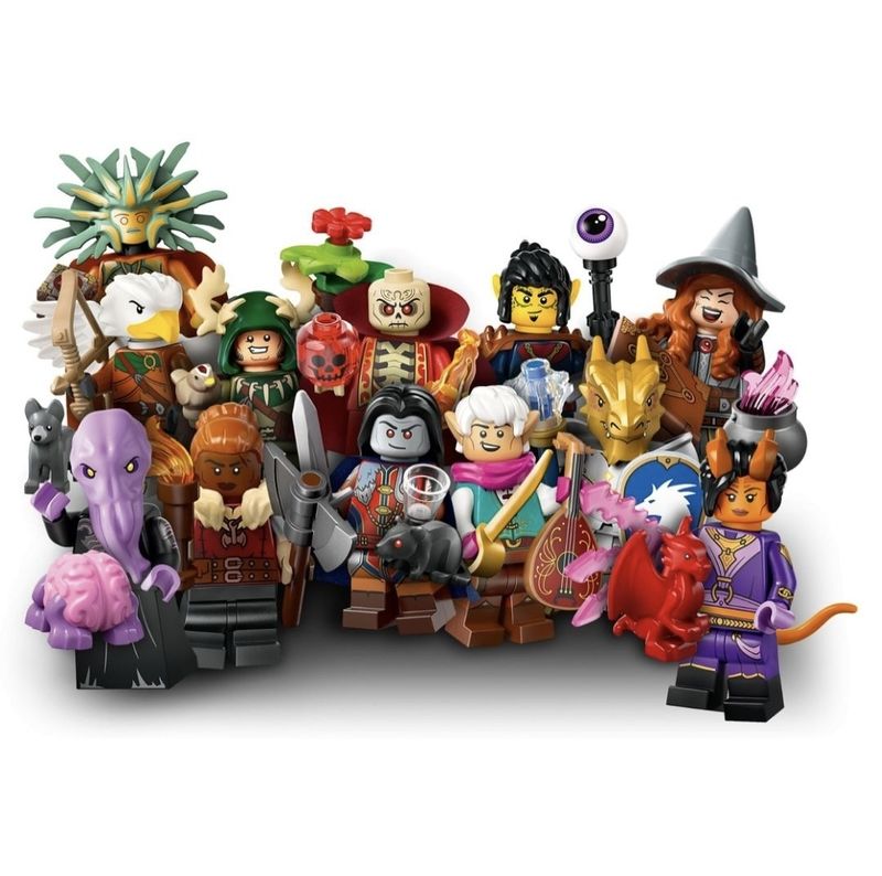 Minifigures Dungeons and Dragons 71047 - 12er Paket