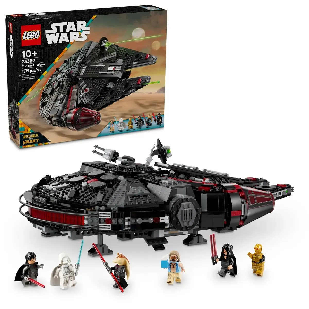 LEGO Dunkler Millennium Falke 75389