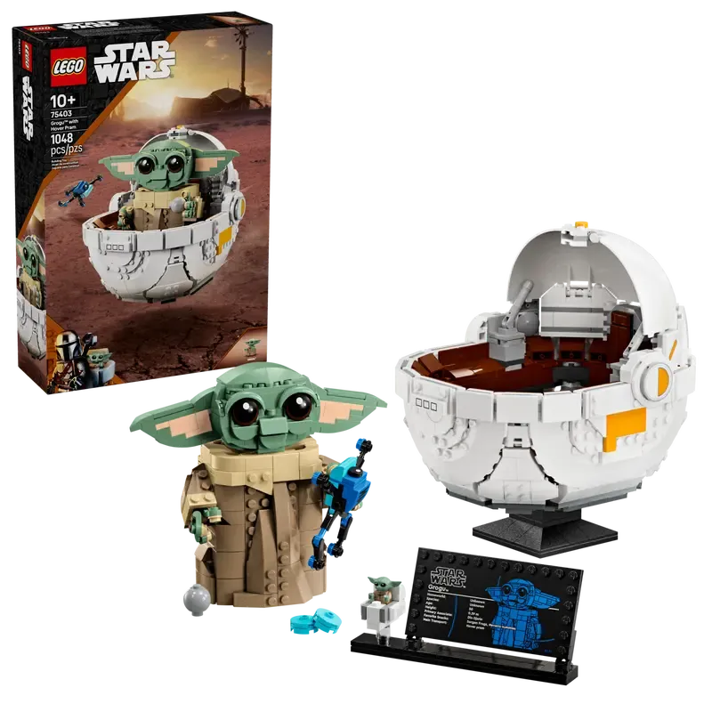 LEGO Grogu™ in seiner Repulsorwiege 75403
