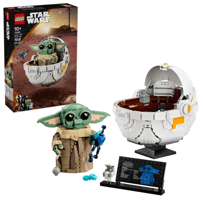 LEGO Grogu™ in seiner Repulsorwiege 75403