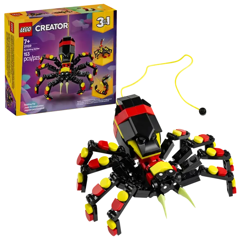 LEGO Wilde Tiere: Überraschungsspinne 31159