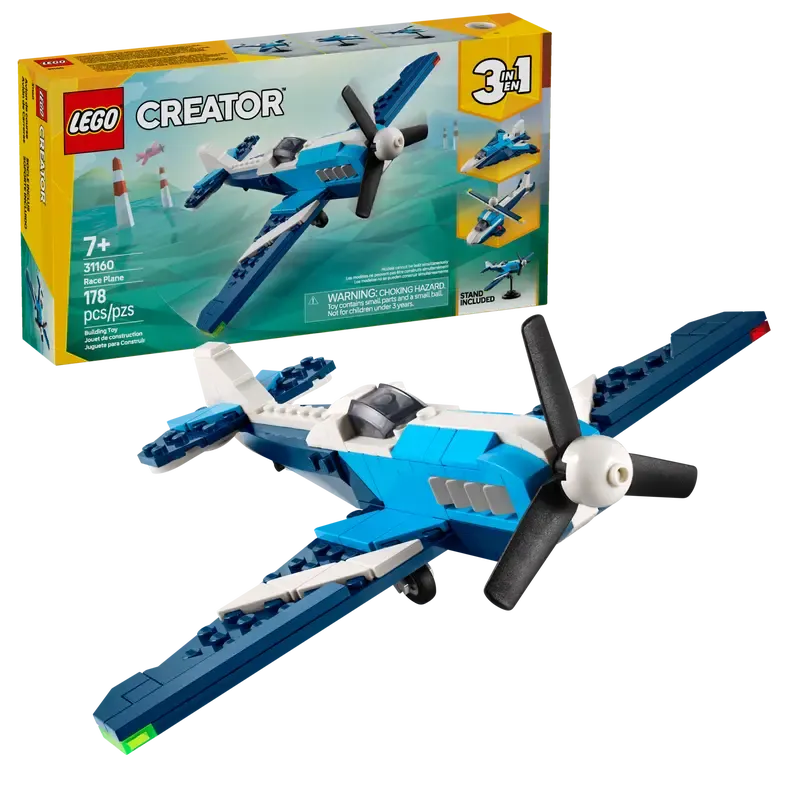 LEGO Flieger: Rennflugzeug 31160