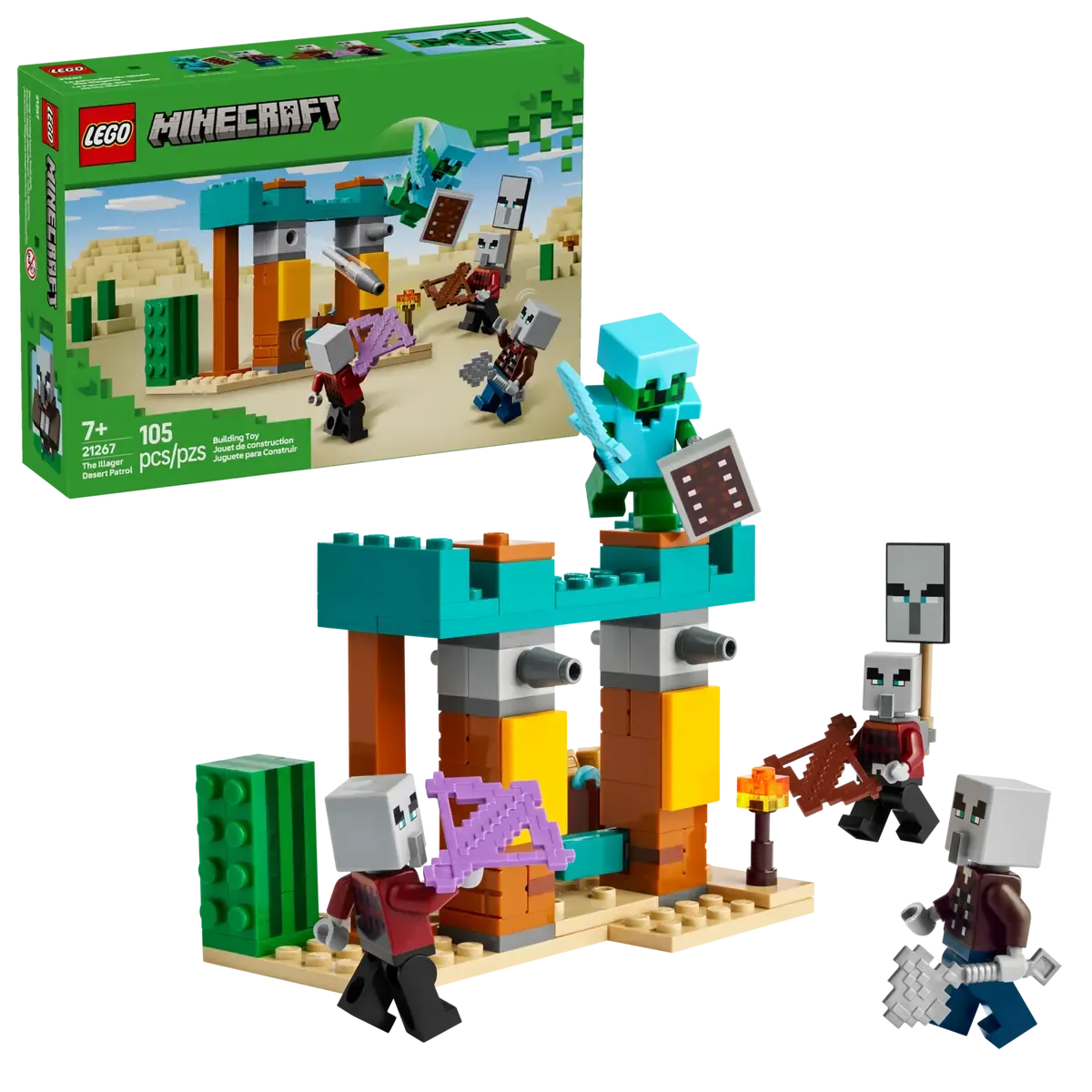LEGO Die Illager-Wüstenpatrouille 21267