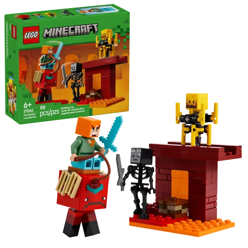 LEGO Das Lava-Duell im Nether 21266