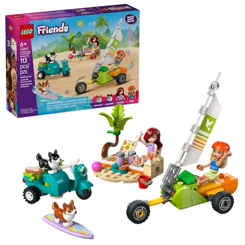 LEGO Strandabenteuer mit Hunden 42641