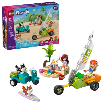 LEGO Strandabenteuer mit Hunden 42641