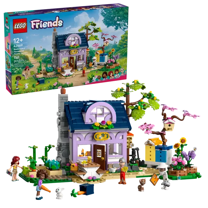 LEGO Haus und Blumengarten der Imker 42669
