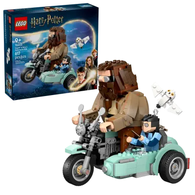 LEGO Hagrids und Harrys Motorradtour 76443