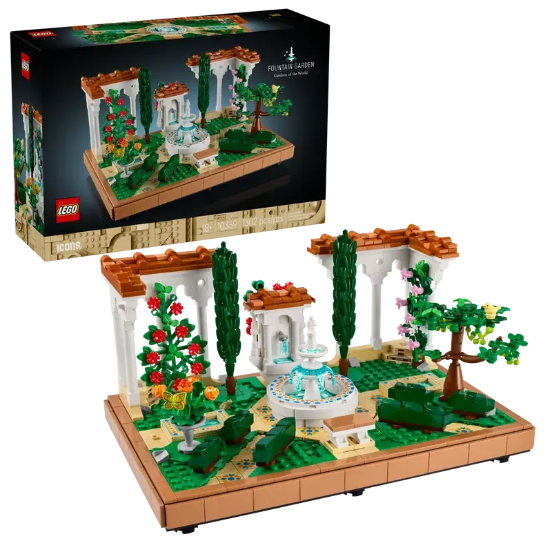 LEGO Springbrunnengarten 10359