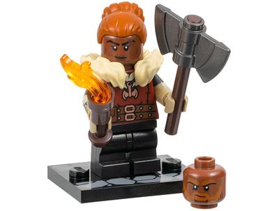 LEGO Dwarf Barbarian, Dungeons &amp; Dragons Minifigur