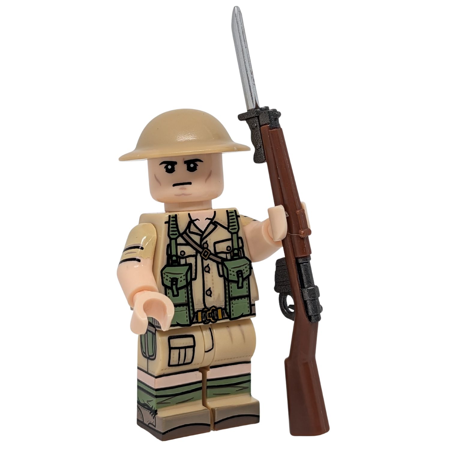 British Desert Infantry Soldier – Custom Minifigure