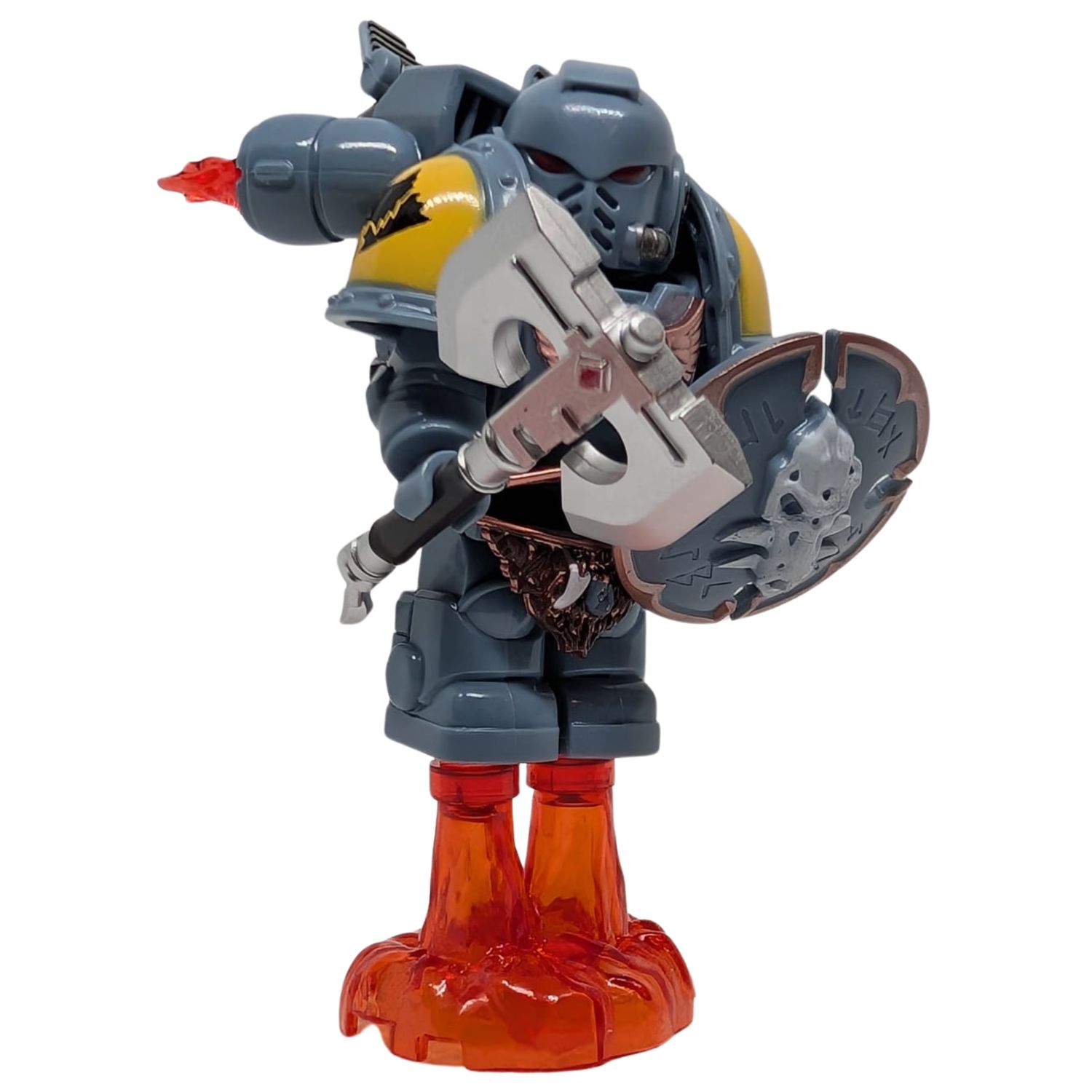 Warhammer 40K Space Wolves Assault Jump Pack Marine Custom Minifigur