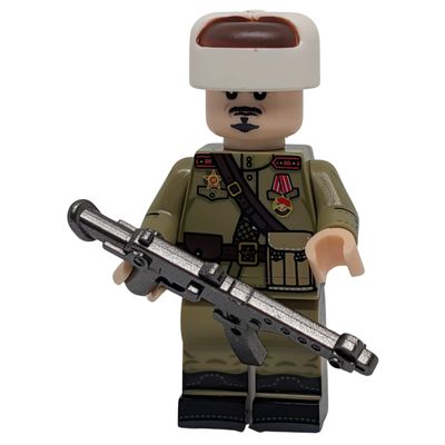 Soviet Officer – WW2 Custom Minifigure