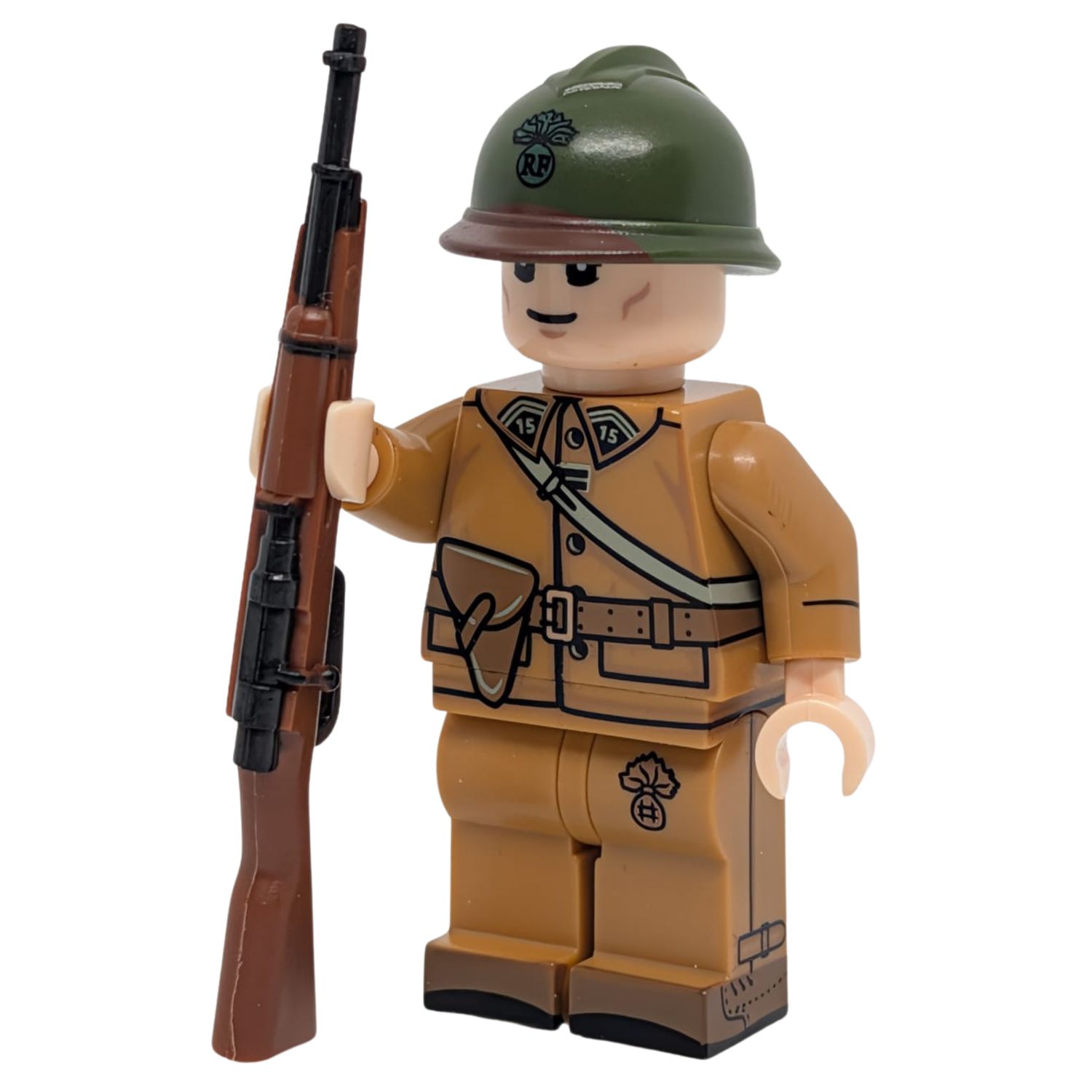 French Infantryman – WW1 Custom Minifigure